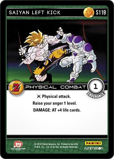 Saiyan Left Kick
