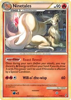 Ninetales - 17/95 (Call of Legends)