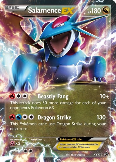 Salamence EX - XY170
