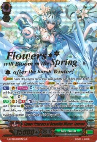 Flower Princess of Beautiful Winter, Inverno (SGR)