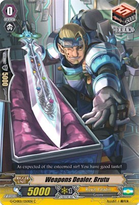 Weapons Dealer, Brutu