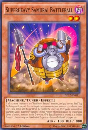 Superheavy Samurai Battleball (Starfoil)