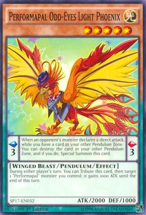 Performapal Odd-Eyes Light Phoenix (Starfoil)