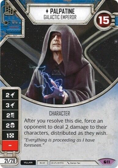 Palpatine - Galactic Emperor (Card Only)