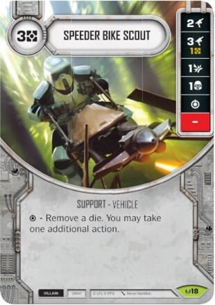 Speeder Bike Scout (Card Only)