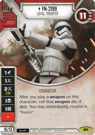 FN-2199 - Loyal Trooper (Card Only)