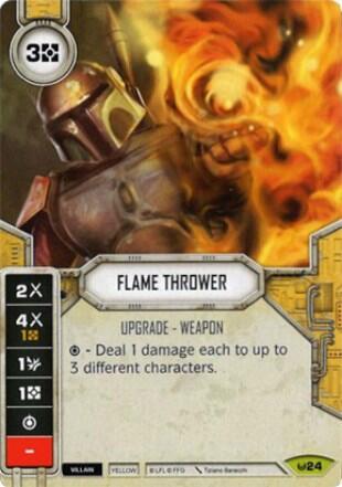 Flame Thrower (Card Only)