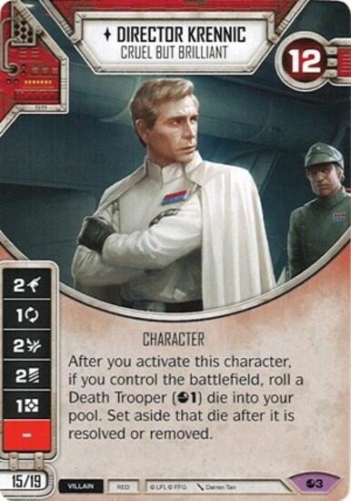 Director Krennic - Cruel But Brilliant (Card Only)