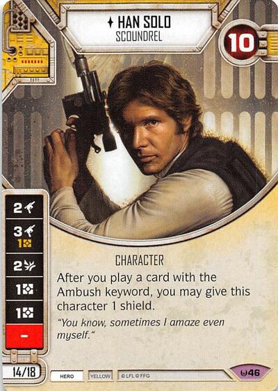 Han Solo - Scoundrel (Card Only)