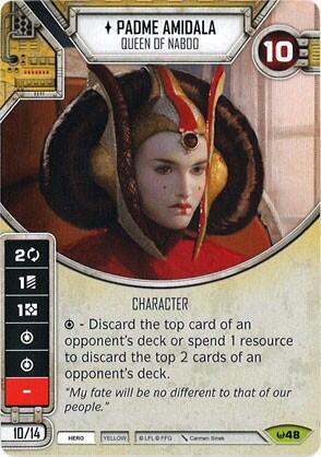 Padme Amidala - Queen of Naboo (Card Only)