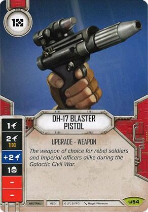 DH-17 Blaster Pistol (Card Only)