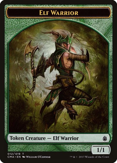 Elf Warrior Token (012)