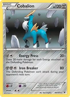 Cobalion - 84/101 (Battle Arena Deck Exclusive)