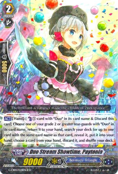 Duo Stream Showtime, Paytonia (Black)