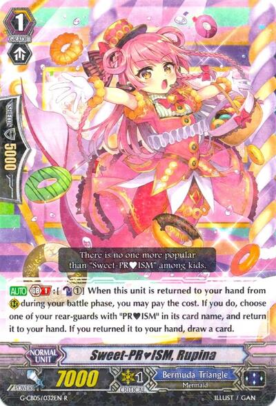 Sweet-PRISM, Rupina