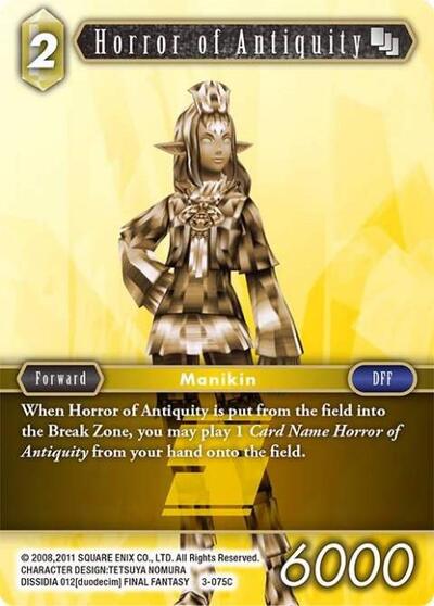 Horror of Antiquity