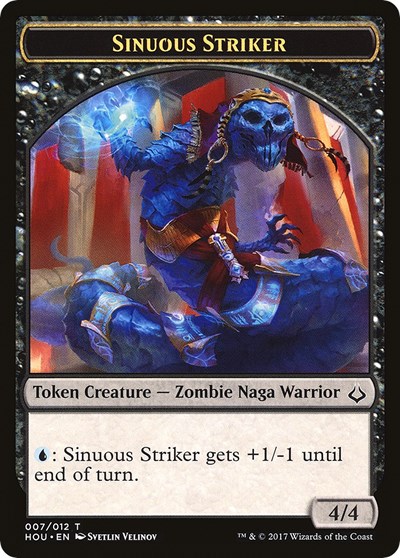 Sinuous Striker // Cat Double-Sided Token