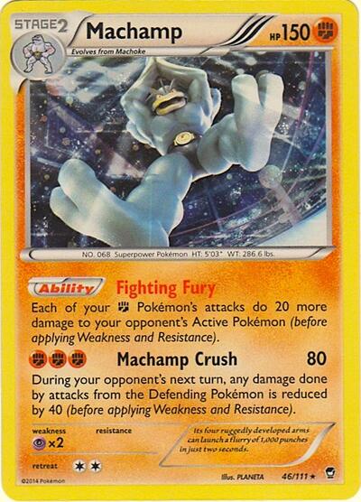 Machamp - 46/111 (Cosmos Holo)