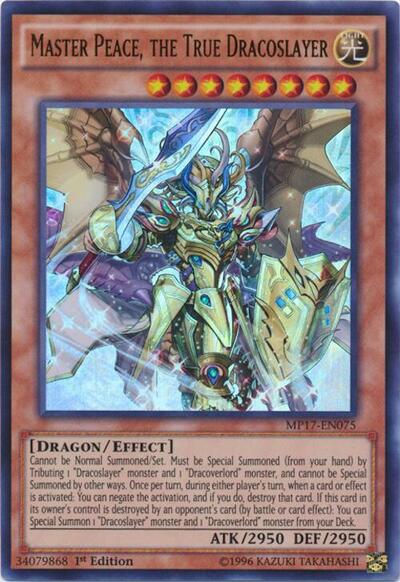 Master Peace, the True Dracoslayer