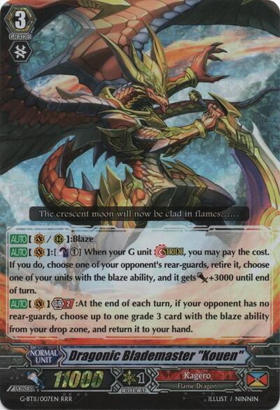 Dragonic Blademaster "Kouen"