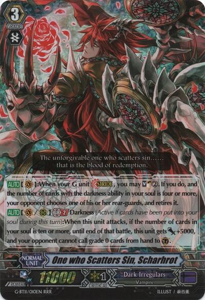 One who Scatters Sin, Scharhrot