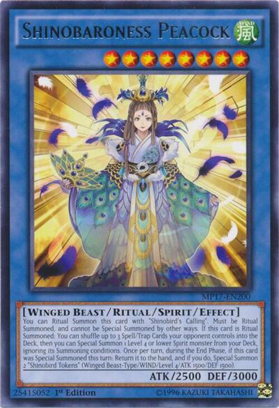 Shinobaroness Peacock