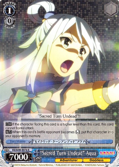 "Sacred Turn Undead" Aqua