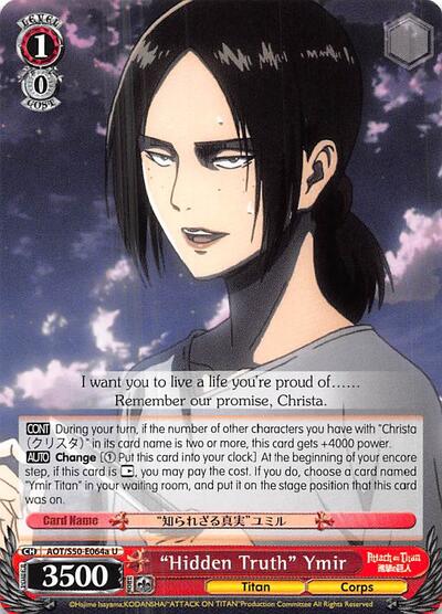 "Hidden Truth" Ymir (A)