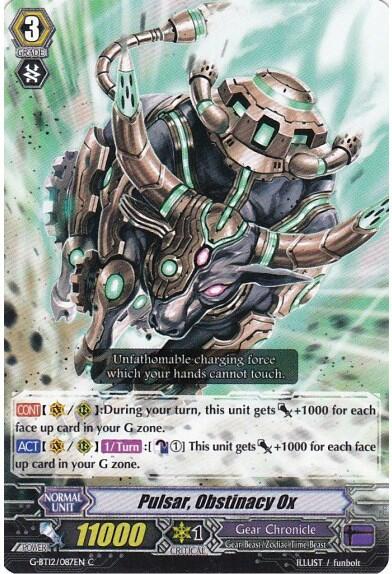 Pulsar, Obstinacy Ox