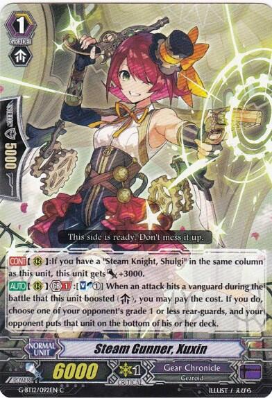 Steam Gunner, Xuxin