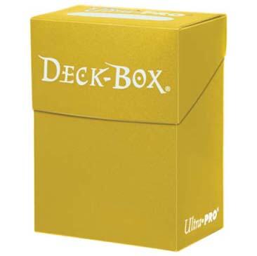 Solid Color Deck Box - Yellow