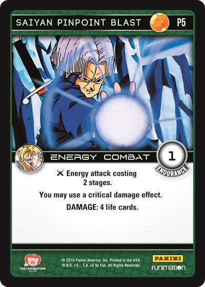 Saiyan Pinpoint Blast (Vengeance)