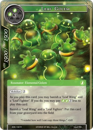 Leaf Golem