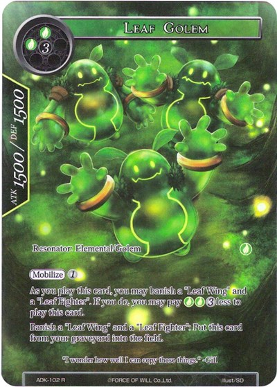 Leaf Golem (Full Art)