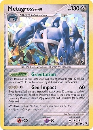 Metagross - 7/147 (Cracked Ice Holo)