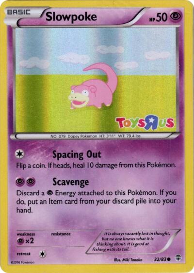Slowpoke - 32/83 (Toys R Us)