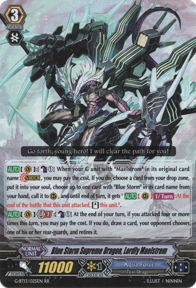 Blue Storm Supreme Dragon, Lordly Maelstrom