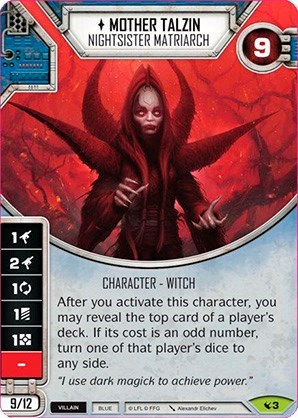 Mother Talzin - Nightsister Matriarch (Card Only)
