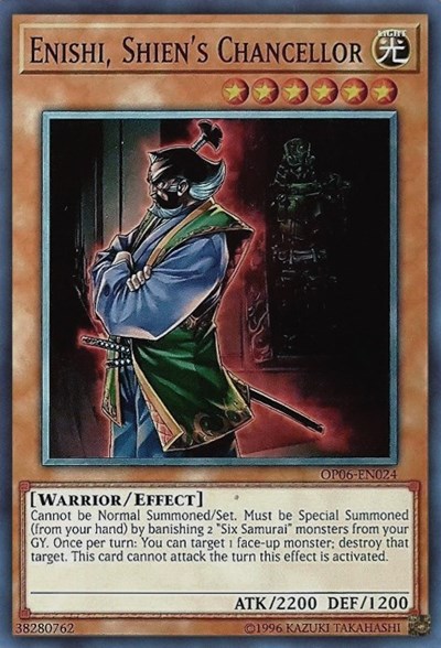 Enishi, Shien's Chancellor