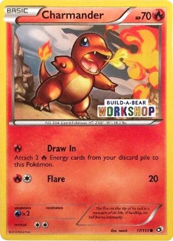 Charmander - 17/113 (Build-A-Bear Workshop Exclusive)