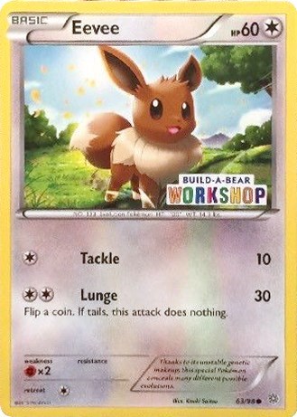 Eevee - 63/98 (Build-A-Bear Workshop Exclusive)
