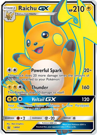 Raichu GX - SM90