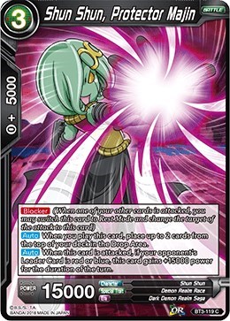 Shun Shun, Protector Majin