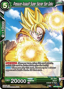 Pressure Assault Super Saiyan Son Goku