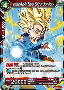 Unbreakable Super Saiyan Son Goku