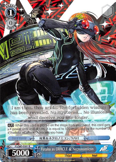 Futaba as ORACLE & Necronomicon