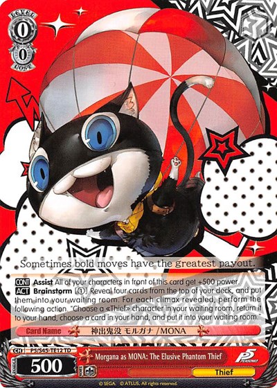Morgana as MONA: The Elusive Phantom Thief