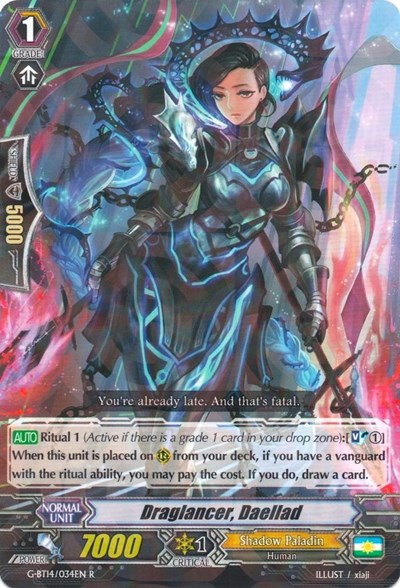 Draglancer, Daellad