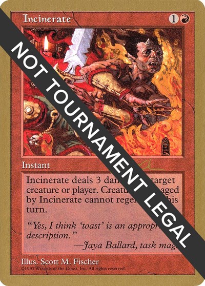 Incinerate - 1997 Paul McCabe (5ED)