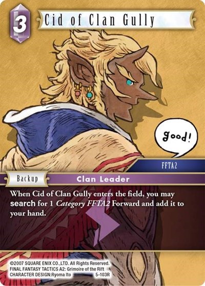 Cid of Clan Gully